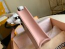 M69575 LV PETIT SAC PLAT 手袋 Epi 皮革托特包 粉色