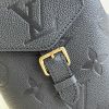 M80596 LV TINY 双肩包 Monogram压纹软粒面牛皮女包 黑色