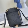 M80596 LV TINY 双肩包 Monogram压纹软粒面牛皮女包 黑色