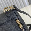 M80596 LV TINY 双肩包 Monogram压纹软粒面牛皮女包 黑色