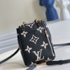 M80596 LV TINY 双肩包 Monogram压纹软粒面牛皮女包 黑色