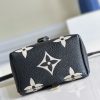 M80596 LV TINY 双肩包 Monogram压纹软粒面牛皮女包 黑色
