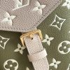 M81351 LV TINY 双肩包 Monogram压纹软粒面牛皮女士背包 绿色