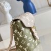 M81351 LV TINY 双肩包 Monogram压纹软粒面牛皮女士背包 绿色