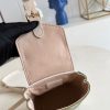 M81351 LV TINY 双肩包 Monogram压纹软粒面牛皮女士背包 绿色
