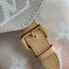 M45764 LV TINY 双肩包 Monogram 涂层帆布女士背包 粉色