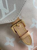 M45764 LV TINY 双肩包 Monogram 涂层帆布女士背包 粉色