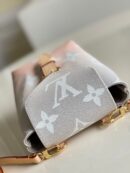 M45764 LV TINY 双肩包 Monogram 涂层帆布女士背包 粉色