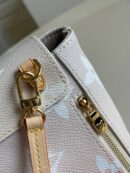 M45764 LV TINY 双肩包 Monogram 涂层帆布女士背包 粉色