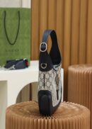 678843 Gucci Jackie 1961系列小号GG肩背包 Gucci2022新款女包 海蓝色