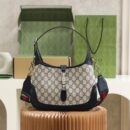 678843 Gucci Jackie 1961系列小号GG肩背包 Gucci2022新款女包 海蓝色
