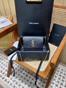 593122 YSL圣罗兰 KATE BOX BAG 圣罗兰包包 圣罗兰女包 黑色