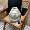 672609A YSL圣罗兰JOE BACKPACK 双肩包 羊皮背包 浅金色