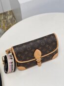 M45985 LV DIANE 手袋 LV法棍包 中古包系列女包 黑色肩带