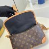 M45985 LV DIANE 手袋 LV法棍包 中古包系列女包 黑色肩带
