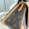 M45985 LV DIANE 手袋 LV法棍包 中古包系列女包 黑色肩带