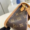 M46049 LV DIANE 手袋 LV法棍包 中古包系列女包 粉色肩带