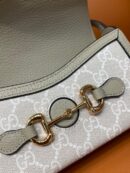 699296 Gucci Gucci马衔扣1955系列迷你手袋 Gucci迷你斜挎包 白色