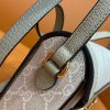 699296 Gucci Gucci马衔扣1955系列迷你手袋 Gucci迷你斜挎包 白色