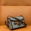 699296 Gucci Gucci马衔扣1955系列迷你手袋 Gucci迷你斜挎包 乌木色