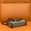 699296 Gucci Gucci马衔扣1955系列迷你手袋 Gucci迷你斜挎包 乌木色