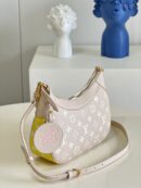 M46113 LV BAGATELLE BB手袋 LV2022新款女包腋下包 粉色