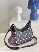 M46091 LV BAGATELLE BB手袋 LV2022新款女包腋下包 黑色