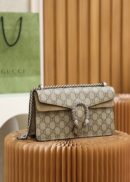 499623 Gucci Dionysus系列GG小号肩背包 Gucci酒神包 棕色