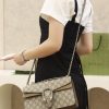499623 Gucci Dionysus系列GG小号肩背包 Gucci酒神包 棕色
