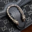 499623 Gucci Dionysus系列GG小号肩背包 Gucci酒神包 黑色