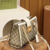 1653875276686328.jpg 498156 Gucci Padlock系列小号GG肩背包 白色皮边