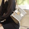 1653875279689850.jpg 498156 Gucci Padlock系列小号GG肩背包 白色皮边