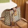 1653875346834037.jpg 498156 Gucci Padlock系列小号GG肩背包 棕色皮边