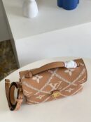 M46018 LV Pochette Metis 手袋 刺绣邮差包 橙色