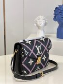 M46028 LV Pochette Metis 手袋 刺绣邮差包 黑色