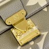 M46041 LV MADELEINE 中号手袋 压纹皮革手提单肩包 卡其色