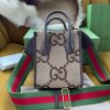 699406 古驰Gucci饰超级双G图案迷你托特包 Gucci迷你托特包