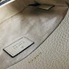 658574 adidas x Gucci Horsebit 1955系列迷你手袋 Gucci马鞍包 白色皮革