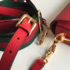 658574 adidas x Gucci Horsebit 1955系列迷你手袋 Gucci马鞍包 红色皮革