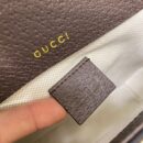 658574 Gucci 马衔扣1955系列超级双G迷你手袋 Gucci马鞍包 棕色