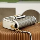 658574 Gucci 马衔扣1955系列GG迷你手袋 Gucci马鞍包 白色