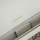 658574 Gucci 马衔扣1955系列GG迷你手袋 Gucci马鞍包 白色