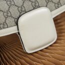 658574 Gucci 马衔扣1955系列GG迷你手袋 Gucci马鞍包 白色