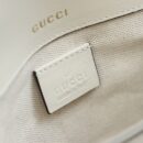658574 Gucci 马衔扣1955系列GG迷你手袋 Gucci马鞍包 白色