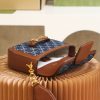 658574 Gucci 马衔扣1955系列迷你手袋 Gucci马鞍包 深蓝色