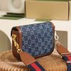 658574 Gucci 马衔扣1955系列迷你手袋 Gucci马鞍包 深蓝色