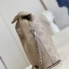 M20701 LV WHY KNOT 小号手袋 镂花穿孔牛皮革 单肩手提包 象灰色