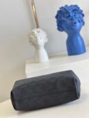 M20703 LV WHY KNOT 小号手袋 镂花穿孔牛皮革 单肩手提包 黑色