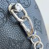 M20703 LV WHY KNOT 小号手袋 镂花穿孔牛皮革 单肩手提包 黑色