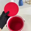 M81595 LV PAINT CAN 手袋 LV2022新款圆桶包 红色